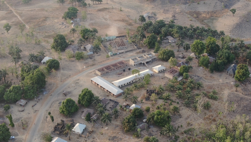 Rural compound aerial capture for land-use mapping